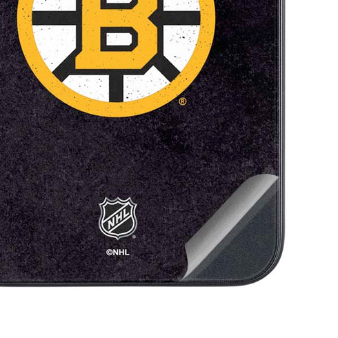 NHL Boston Bruins Distressed Galaxy A54 5G Skin